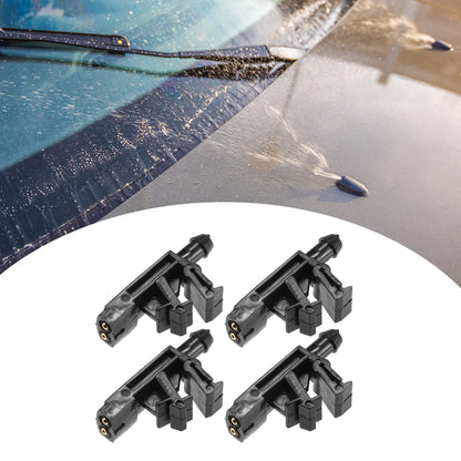 4 x Windshield Wiper Washer Nozzle Spray Jet for PEUGEOT 605, 406
