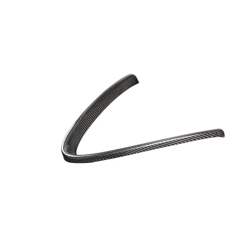 For 17-18 Alfa Romeo Giulia Real Carbon Fiber Front Grille Cover Center Bumper