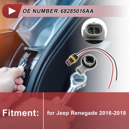 Tail Light Socket Wiring Set for Jeep Renegade (2016-2018)