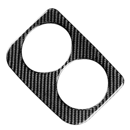 Black Rear Water Cup Holder Cover Trim for Subaru WRX STI (2015-2021)