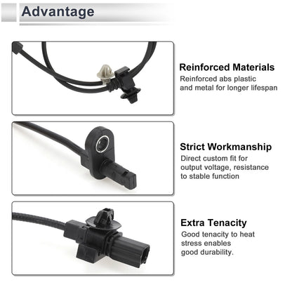 ABS Wheel Speed Sensor for Honda Insight Rear Right (2000-2006)
