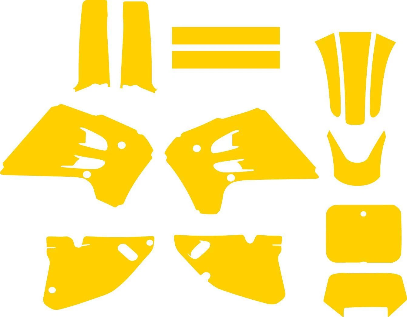 Custom Graphic Kit - AUSSIE PRIDE for Suzuki RM 125 250 (1993-1995)