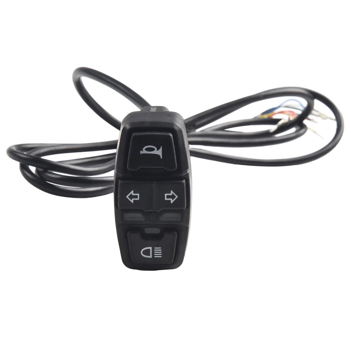 Switch Handle Turn Signal Light On/Off Button Waterproof for Motorcycle