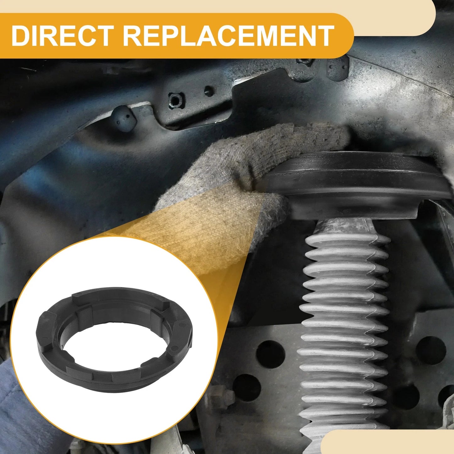 Upper Coil Spring Insulators for Porsche Macan (2015-2024)