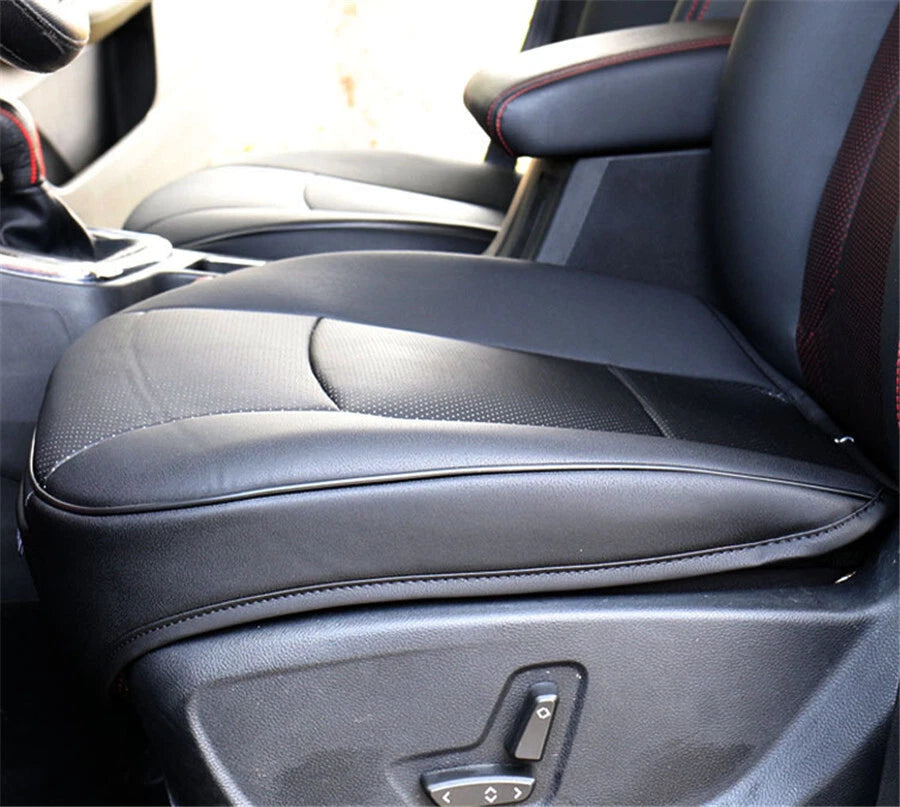 Black Luxury PU Leather Car Seat Cover Protector for AU Models