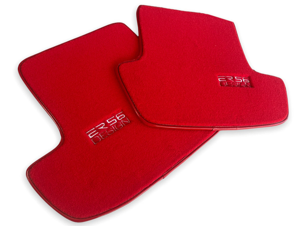Premium Red Carpet Floor Mats for Porsche 911 Gen. 2 (2017-2019)