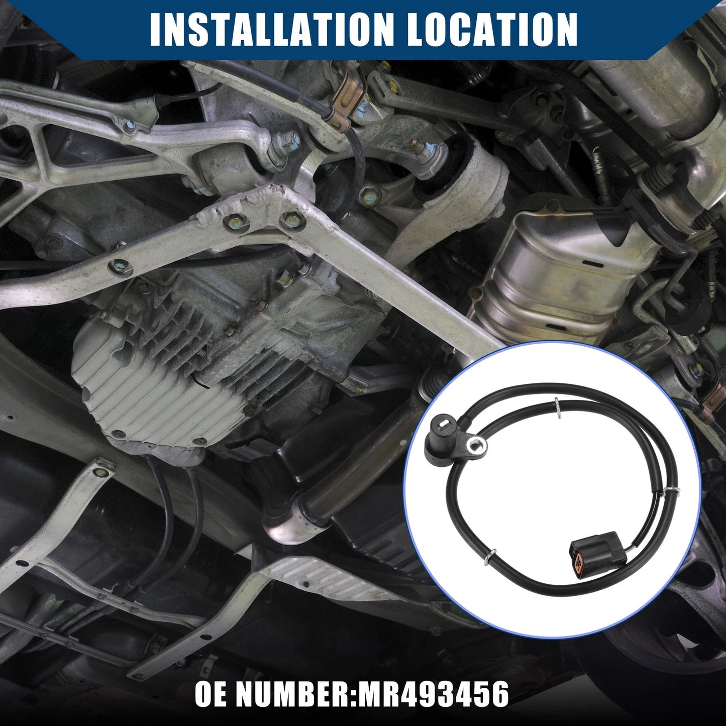 ABS Wheel Speed Sensor for Mitsubishi Lancer EVO (1996-2003)