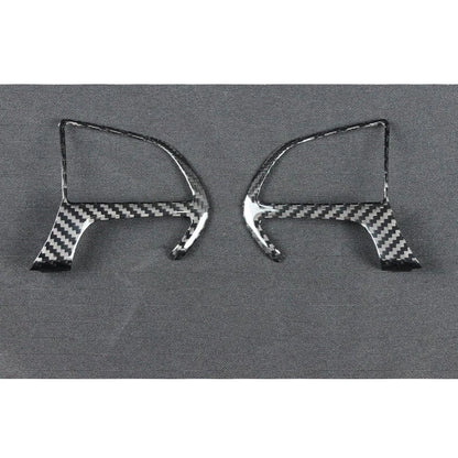 Carbon Fiber Steering Wheel Remote Control Lower Trim Fits Challenger 2015-2019