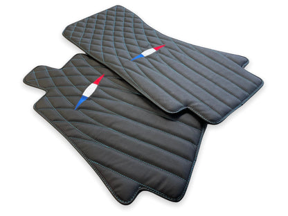 Leather Floor Mats for Bugatti Chiron 2018-2022 Limited Edition AutoWin