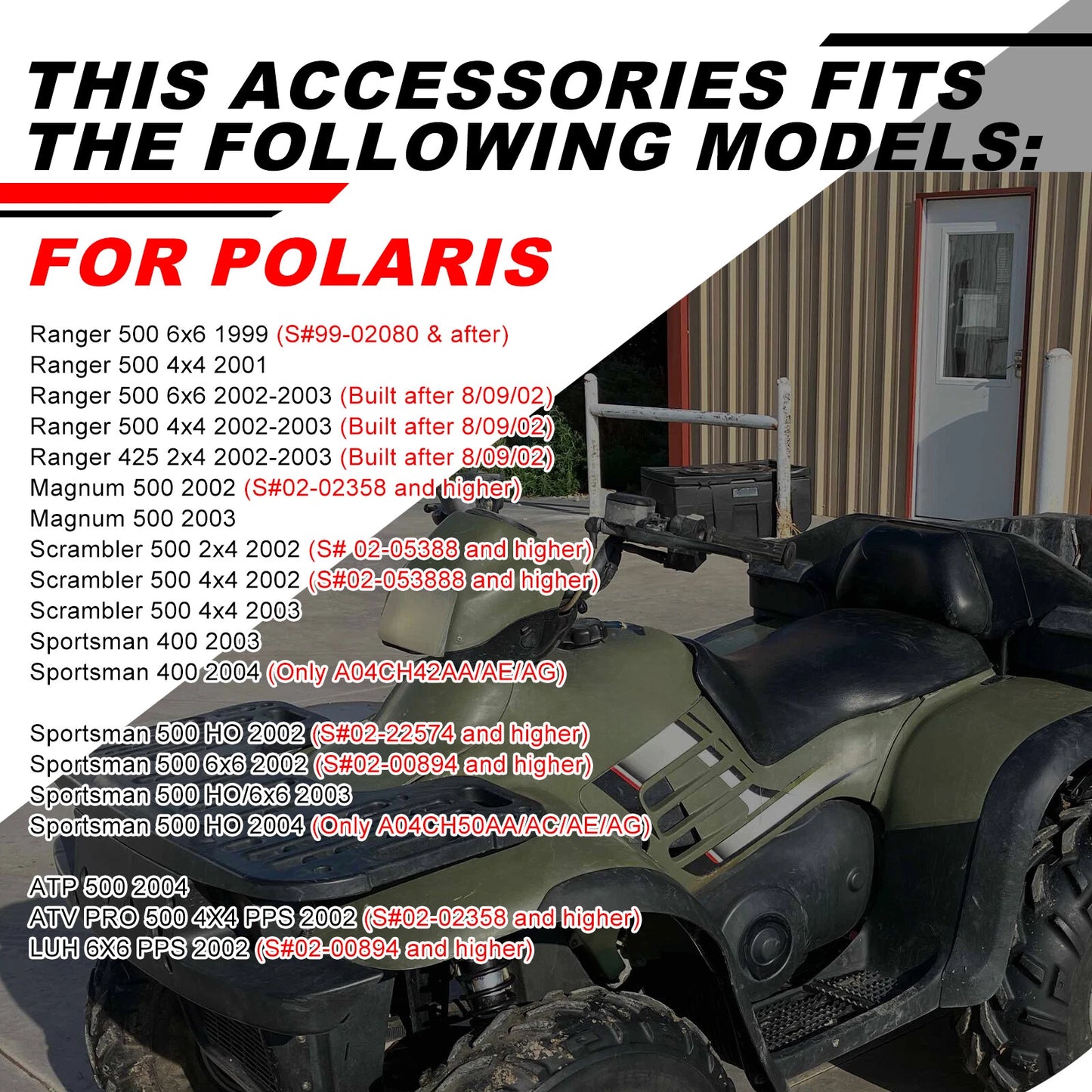 Stator for Polaris Sportsman 500 4x4 HO (2002–2006)