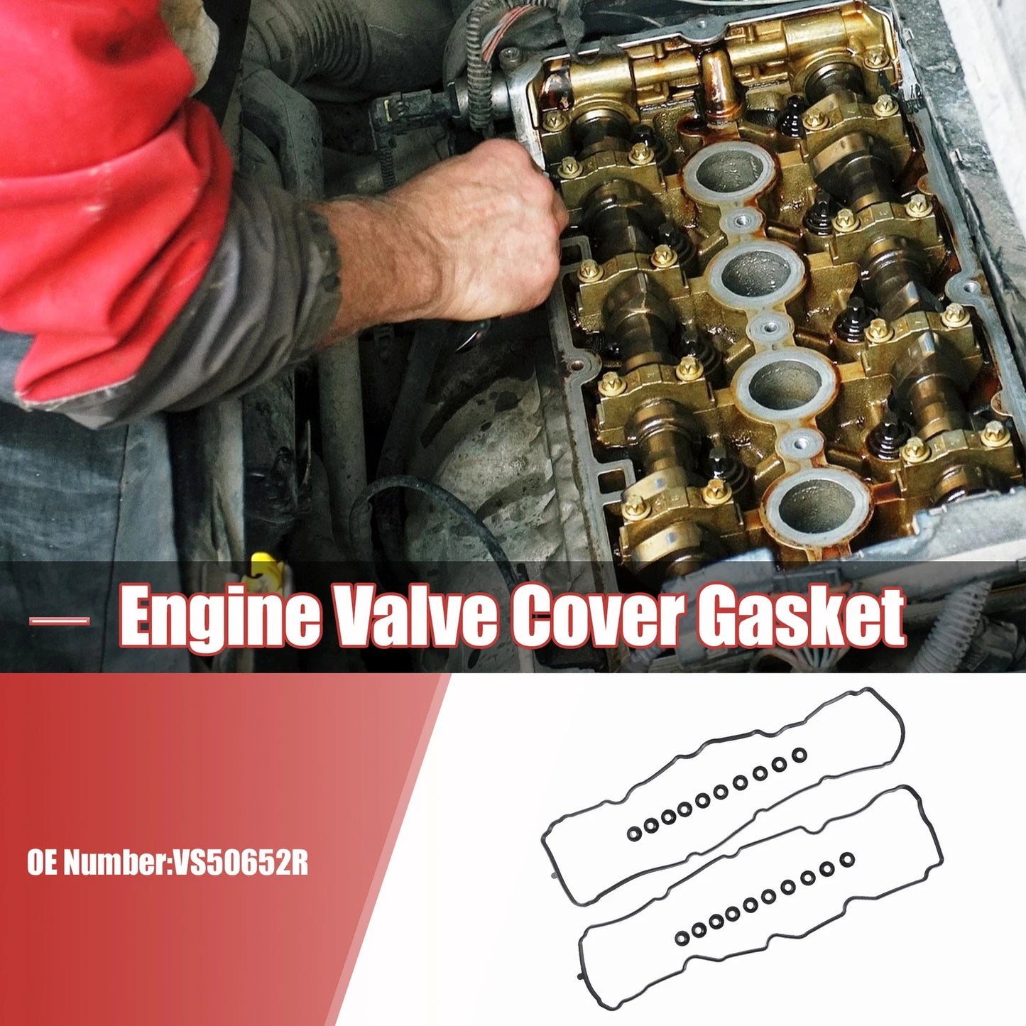 Valve Cover Gasket Kit for Jeep Commander, Liberty (2005-2010)