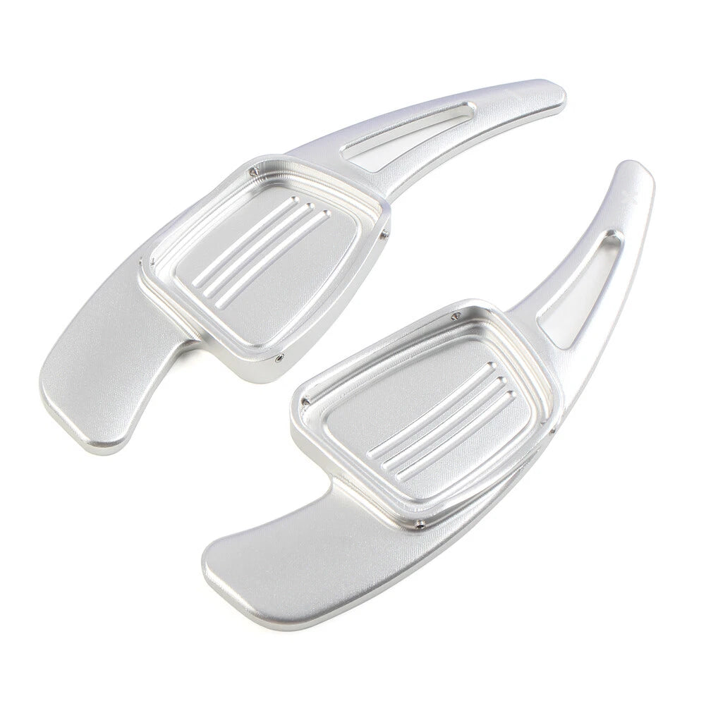 Silver Steering Wheel Shift Paddle Shifter for Audi A3 A4 A5 S3 S4 Q2 Q5 Q7 TTS