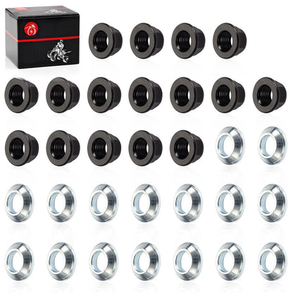 Wheel Lug Nuts & Washers for Yamaha YFZ350/YFZ450/YFM350/YFM660R