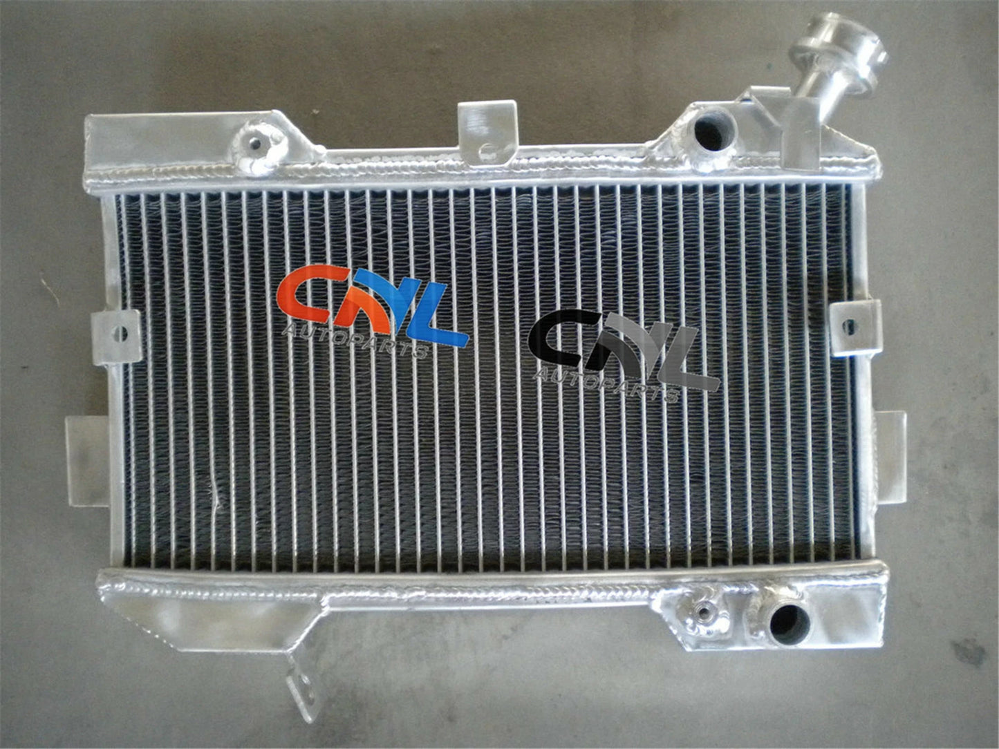 Aluminum Radiator for Suzuki LTR450 LT450R (2006-2009) + Blue Hoses
