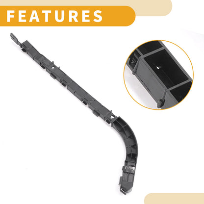LH Rear Bumper Support Bracket for Honda Civic (2006-2011) 1 Pc Black ABS