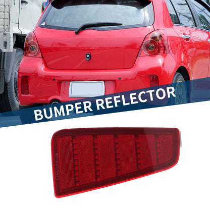 Rear Right Bumper Reflector for Toyota Yaris Sport 2012-2014 Red