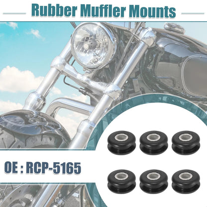 6pcs Motorcycle Flat Side Tank Mounts for Harley-Davidson Softail (1984–1984)