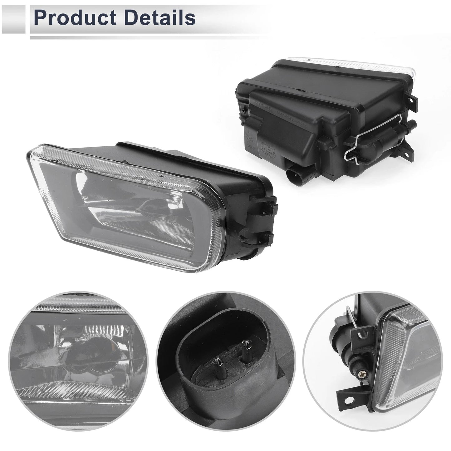 Left Front Bumper Side Marker Light Cover for BMW E39 Z3