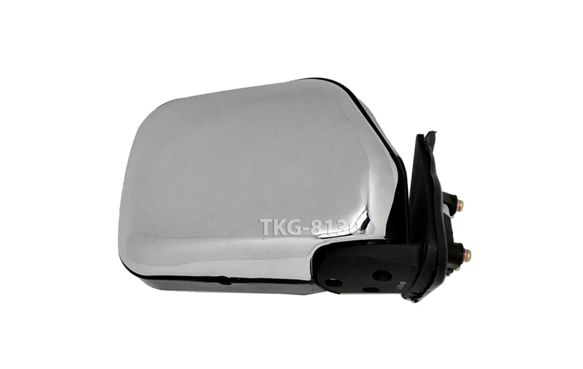 RH Manual Side View Mirror Chrome for Toyota Hilux MK3 LN85 (1996-1997)