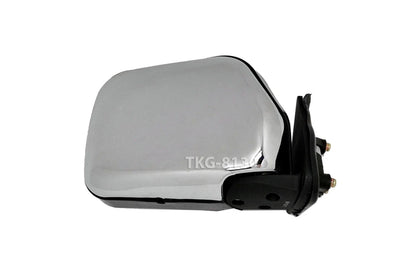 RH Manual Side View Mirror Chrome for Toyota Hilux MK3 LN85 (1996-1997)
