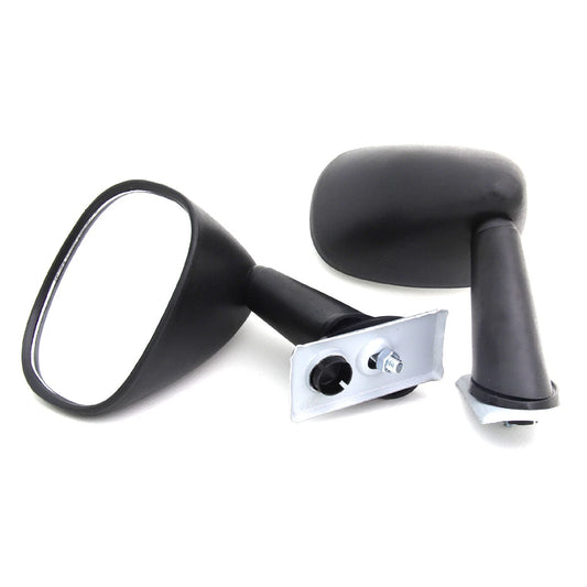 Black Fender Mirrors for Datsun Nissan Skyline 240C 240K 280C 280K R30 1977-1981