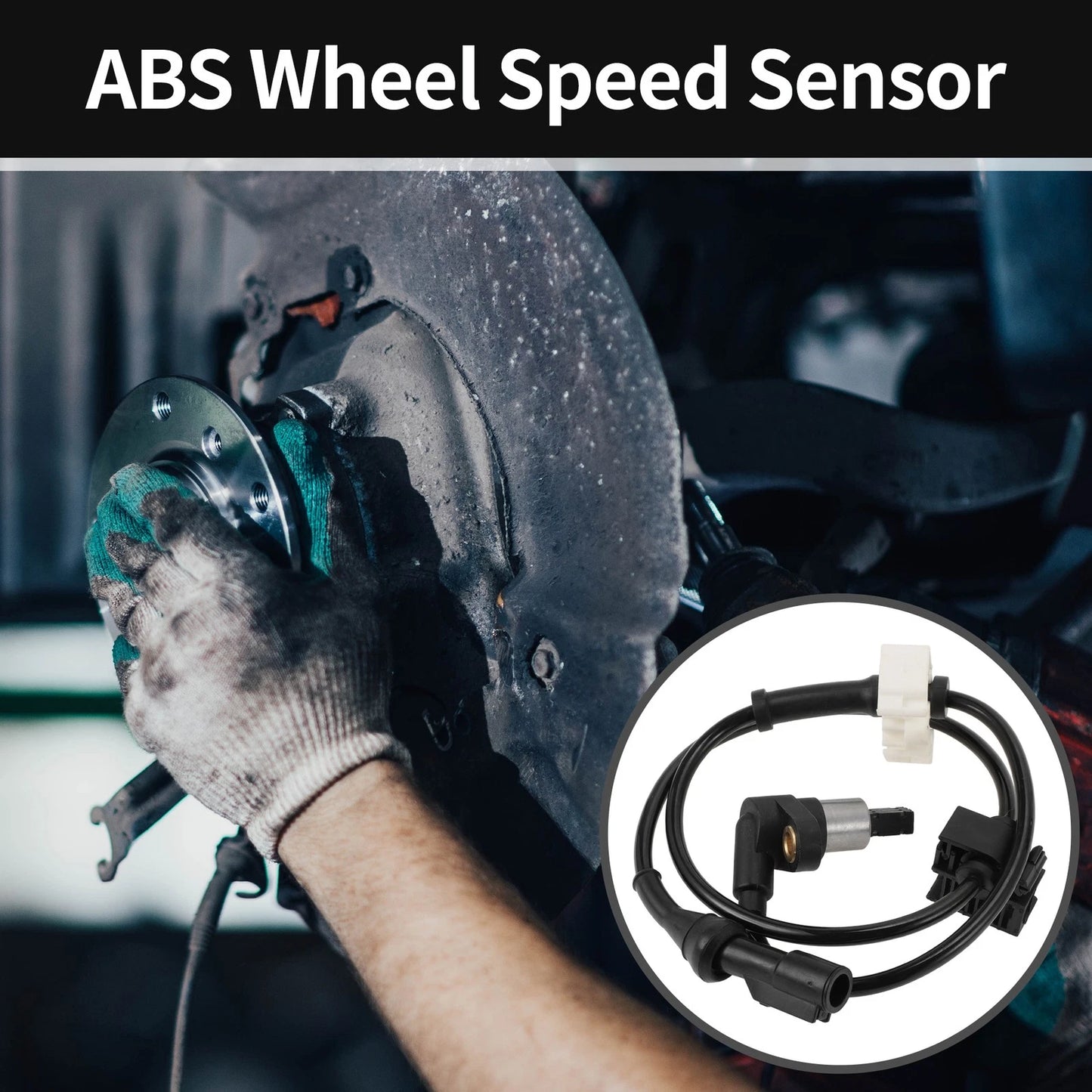 ABS Wheel Speed Sensor Front Left for Ford Expedition (1997-2002)
