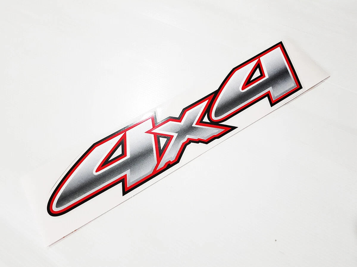 4 x 4WD PVC Side Cabin Rear Sticker Decal for Mitsubishi Triton L200 (05-14)