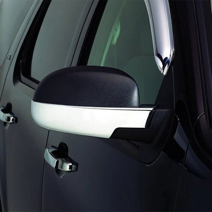 Chrome Mirror Covers for 2007-2013 Silverado Tahoe Suburban Sierra Yukon 2 x