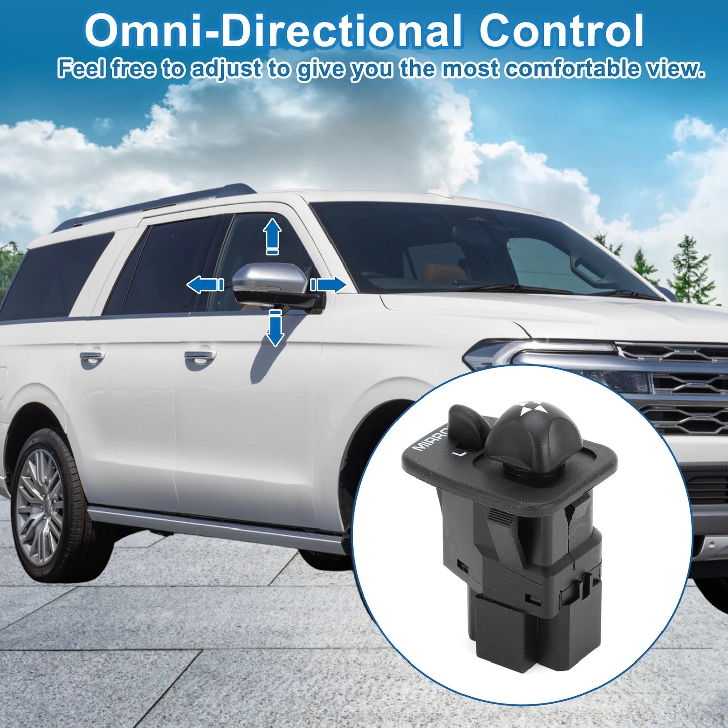 Car Mirror Switch for Ford Escort, Excursion, Expedition (1997-2002)