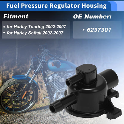 Fuel Pressure Regulator Housing for Harley Touring (2002–2007)