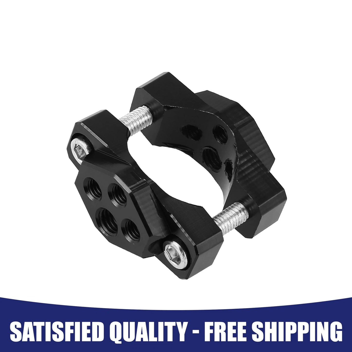 Handlebar Clamp Mount Adjustable Rearview Mirror Universal Item for Make Model
