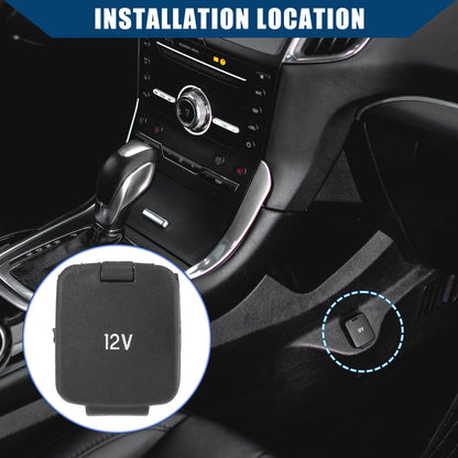 Cigarette Lighter Cap Cover for Ford Expedition (2003-2023)
