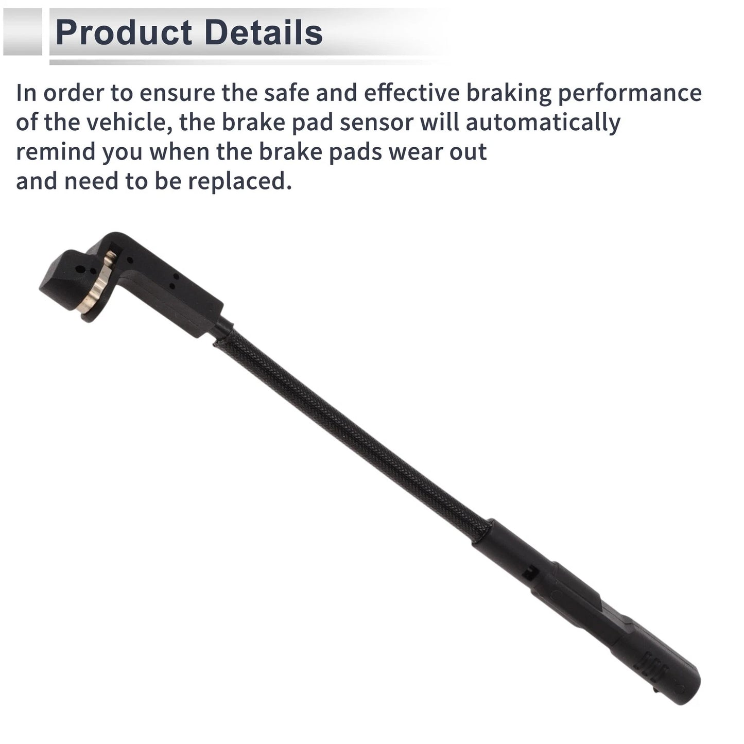 Front Wheel Brake Pad Wear Sensor for GMC Sierra 1500 AT4