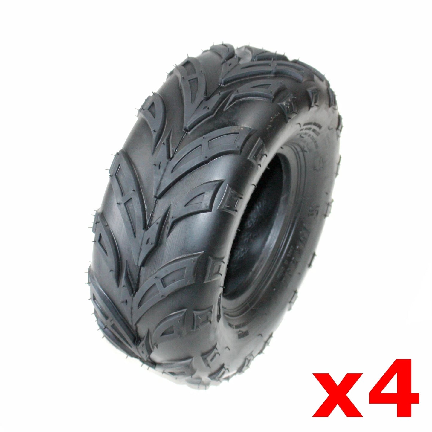 4 x 4PLY 145/70-6 Front Rear Tire for 110cc Quad Dirt Bike ATV Buggy
