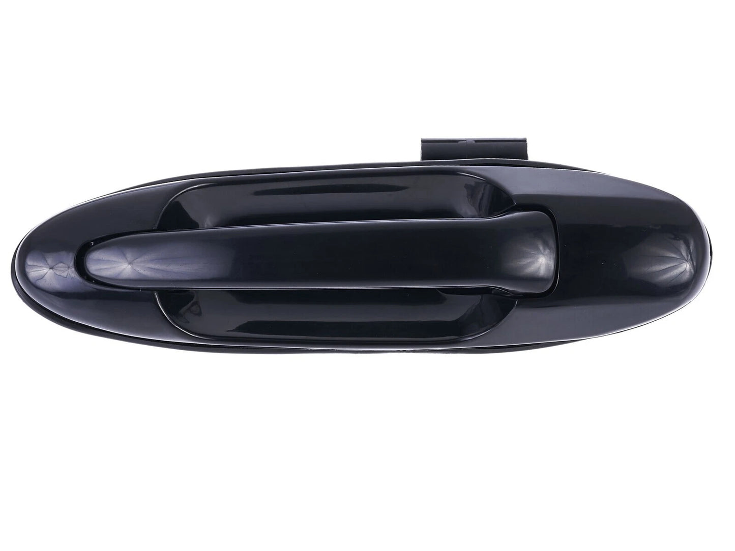 Rear Left Outer Door Handle Smooth Black for Toyota Landcruiser 100 (1998-2007)