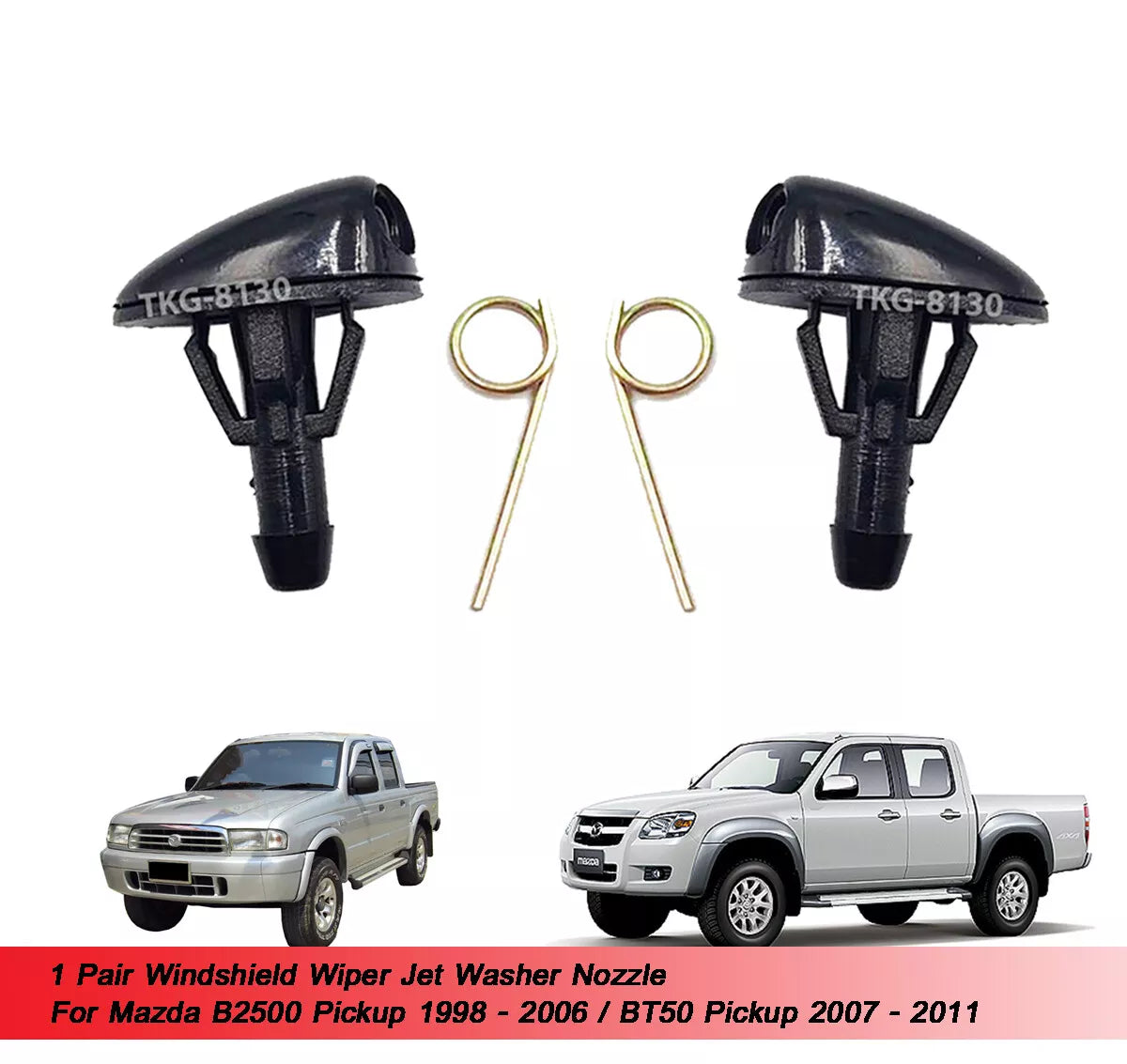 Wiper Jet Nozzle for Mazda B2500 BT50 (1998-2011)
