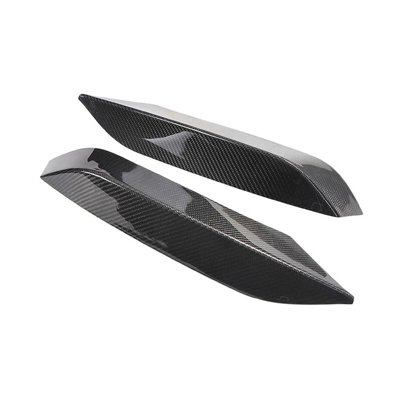 Carbon Fiber Front Bumper Air Vent Eyelid Cover For BMW F80 M3 F82 M4 2014-2018
