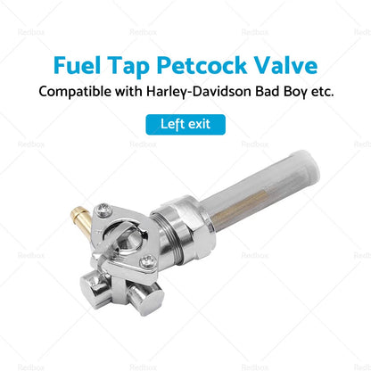 22mm Fuel Tap Petcock Valve Left Outlet for Bad Boy Blackline