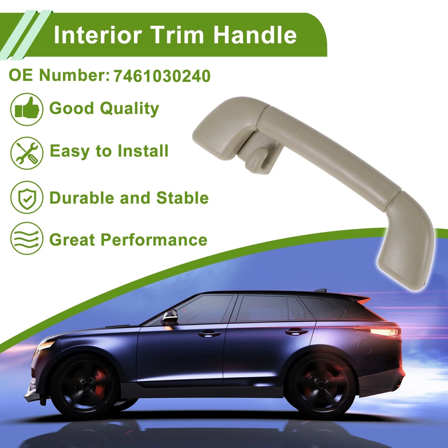 Interior Trim Handle for Toyota Camry (2007-2011) - Beige