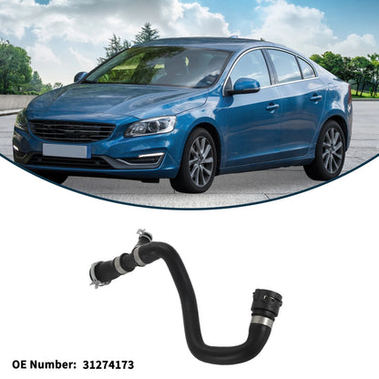 Radiator Heater Hose for Volvo S60 (2008-2018) - Rubber Black 1 Pc