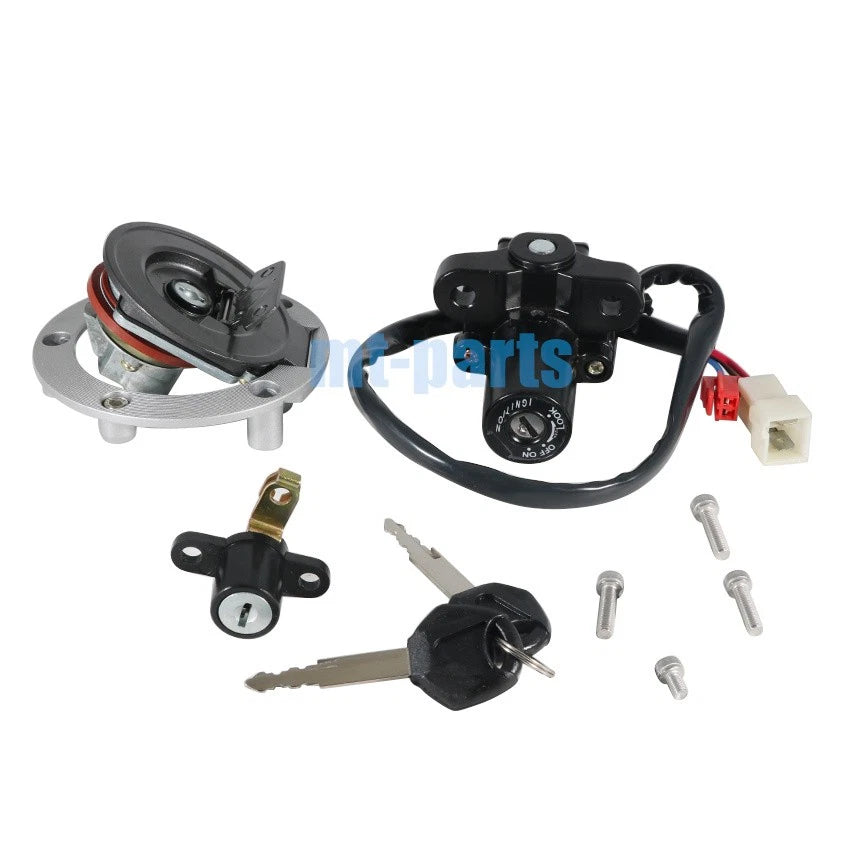 Ignition Key Switch & Fuel Tank Cap Set for Yamaha YZF-R1 R6 (98-05)