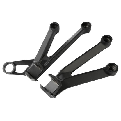 Foot Pegs Footrest Brackets Set for Kawasaki Ninja ZX10R (2004-2005)