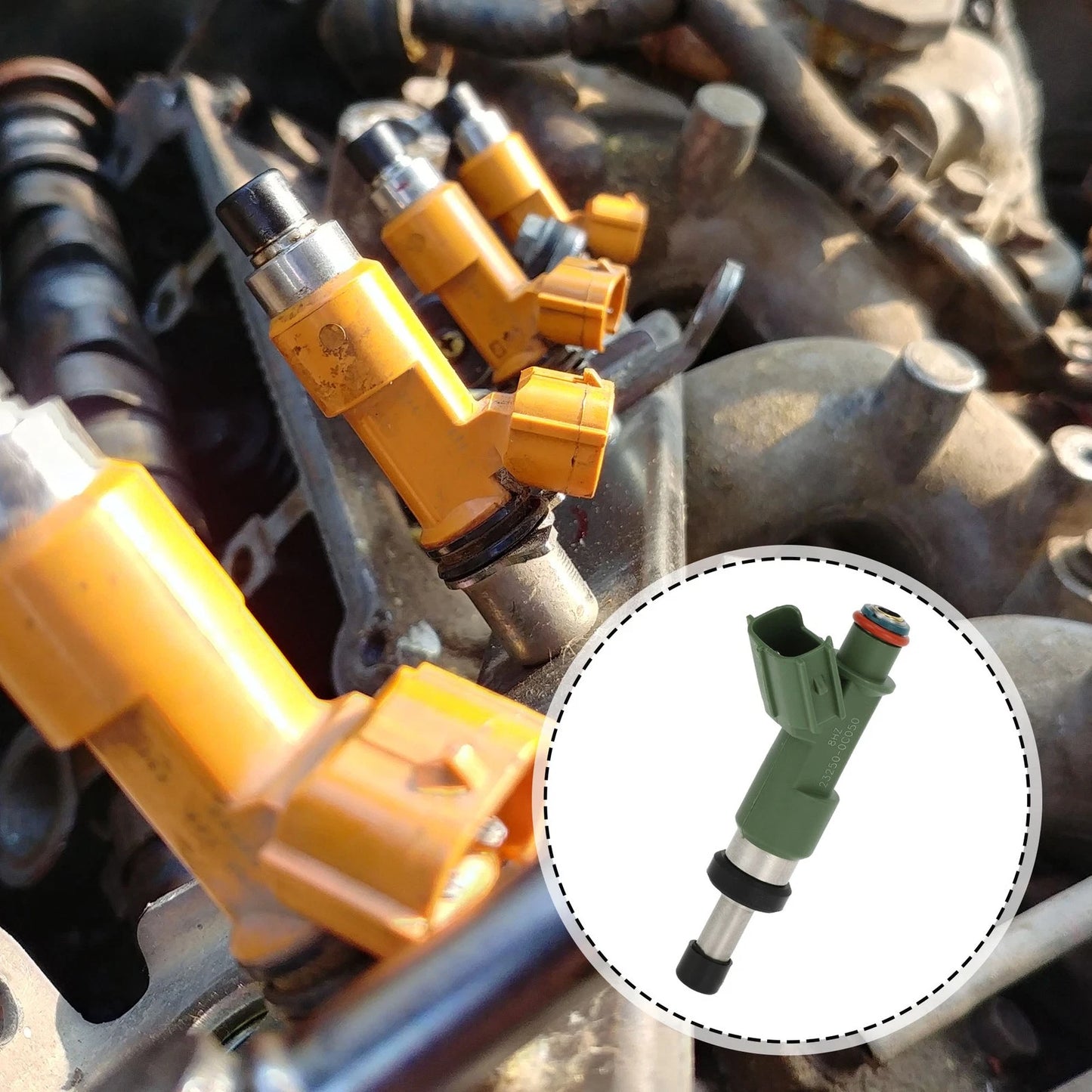 Fuel Injector for Toyota Hilux Vigo 2TR Flow Match Fuel Nozzle 1 Pcs
