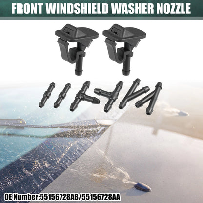 Windshield Washer Nozzle Set for Jeep Wrangler (2011-2018)