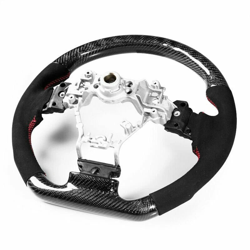 Steering Wheel Carbon Suede for Subaru Impreza Forester Legacy