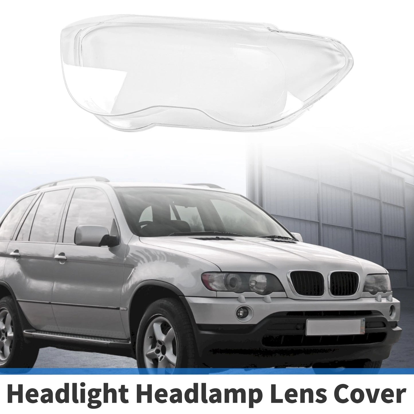 Front Left Headlight Lens Cover for BMW 7 Series E66/E65 (2002-2005)