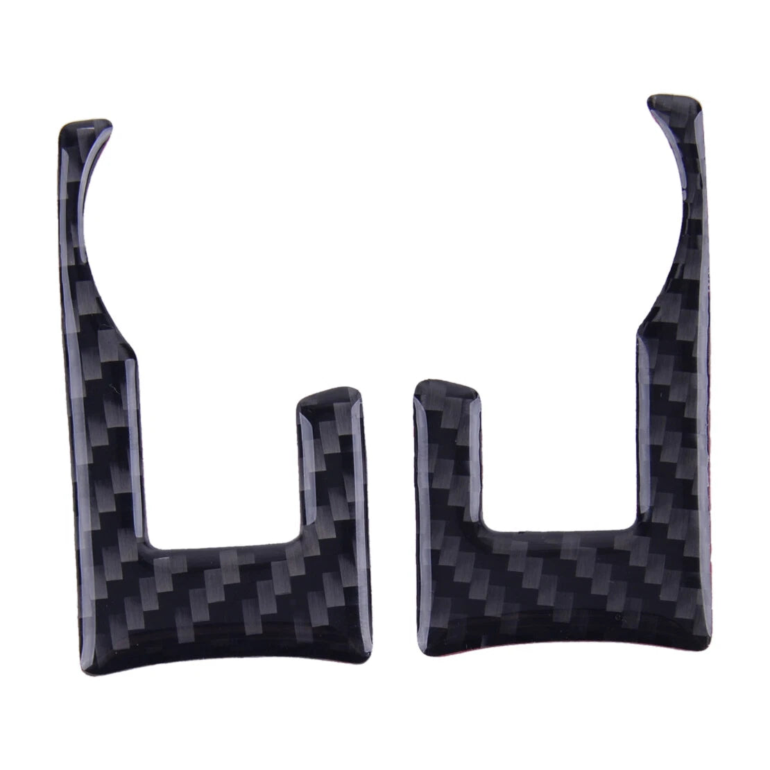 4x Carbon Fiber Center Console CD Panel Cover for Ford Mustang (2015-2019)