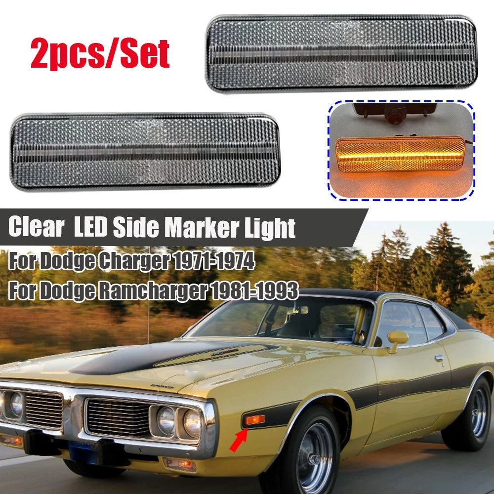 LED Side Marker Light for Dodge RAM Ramcharger (1972–1993)