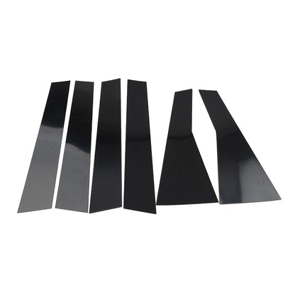 6 x Pillar Post Door Window Trim Covers for Honda CR-V 2017-2022