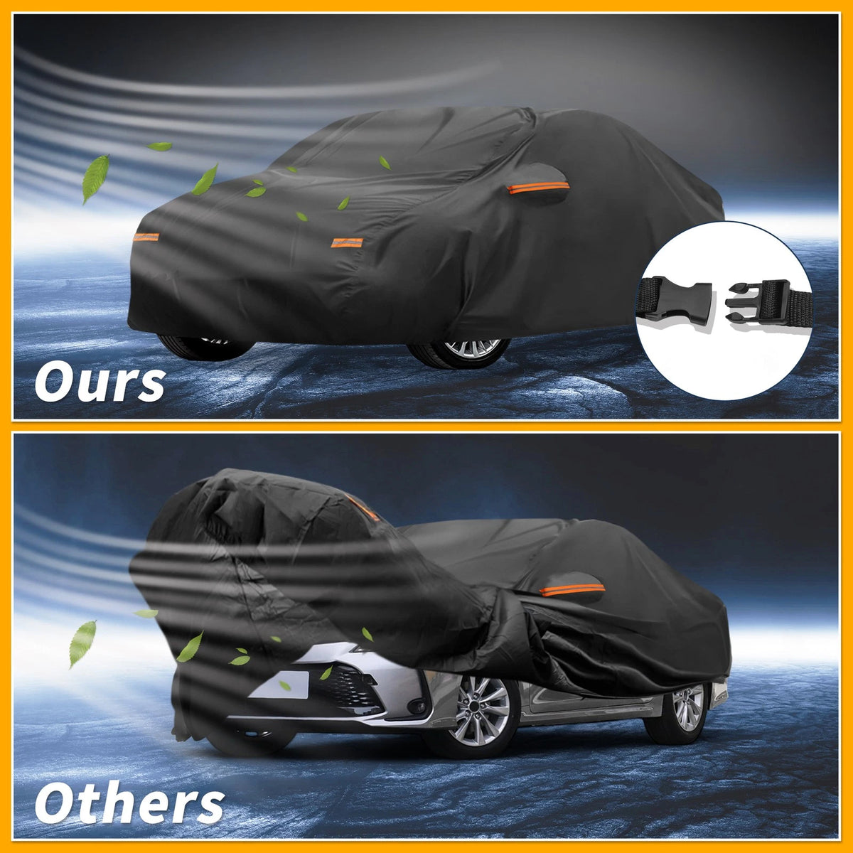 Waterproof All Weather Car Cover for Toyota Corolla
